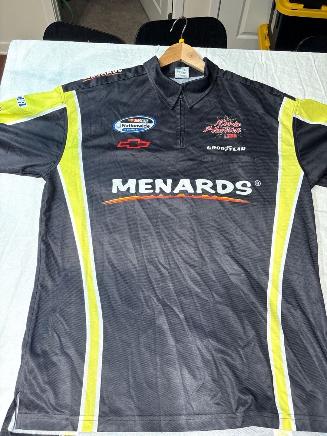 Kevin Harvick Inc Nascar Nationwide Series Menards Pit Crew Shirt Xl